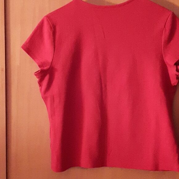 Croft & Barrow Red top - Picture 4 of 9